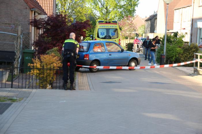 Bestuurder rijdt door na ongeval