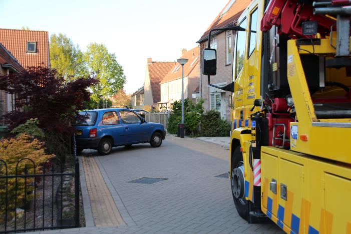 Bestuurder rijdt door na ongeval