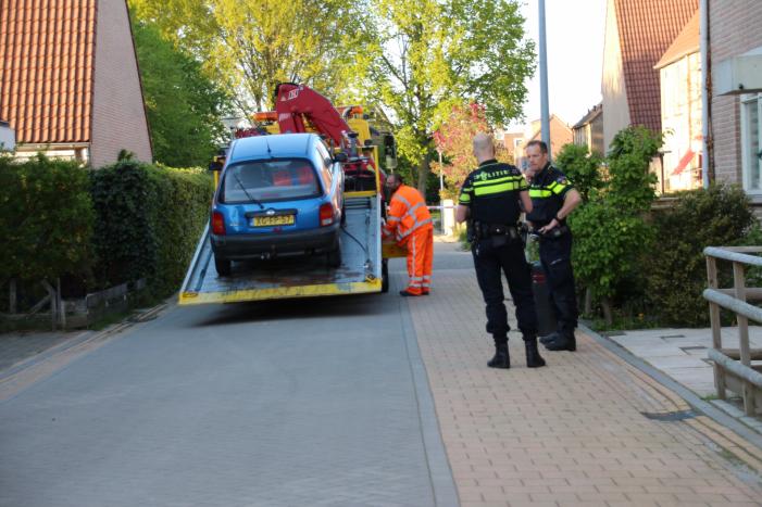 Bestuurder rijdt door na ongeval