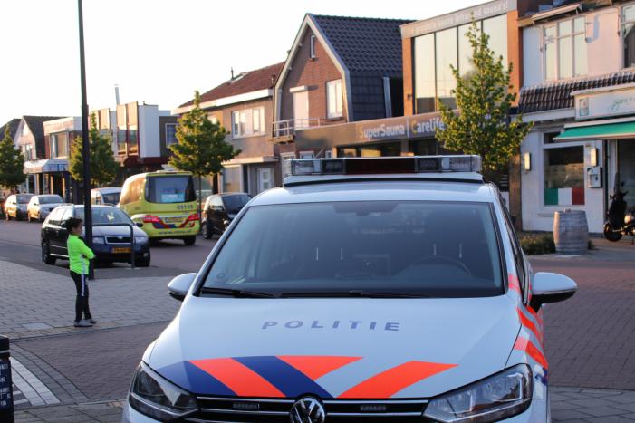 Maaltijdbezorger gewond bij botsing met auto