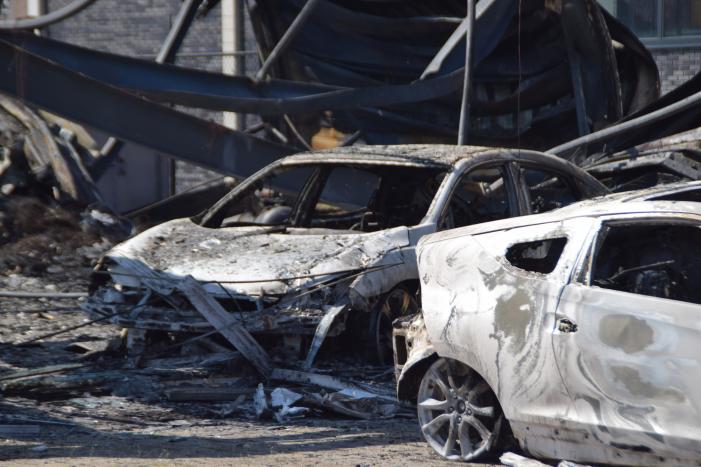 Uitgebreid onderzoek na brand bij Honda garage