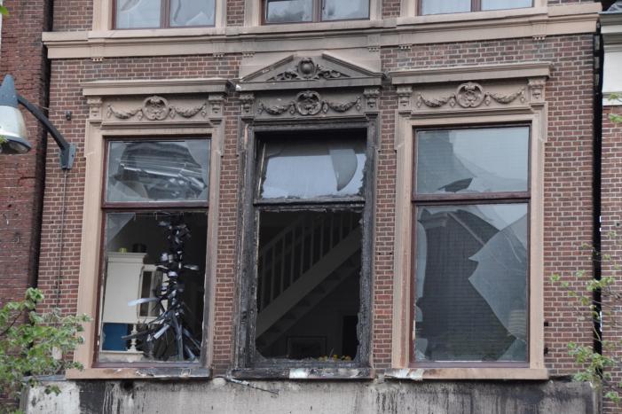 Grote brand bij Discus Muziek