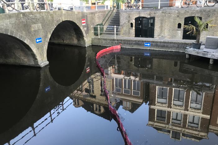 Grote brand bij Discus Muziek