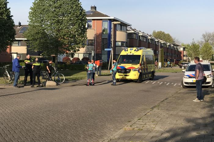 Fietser gewond na aanrijding met personenauto