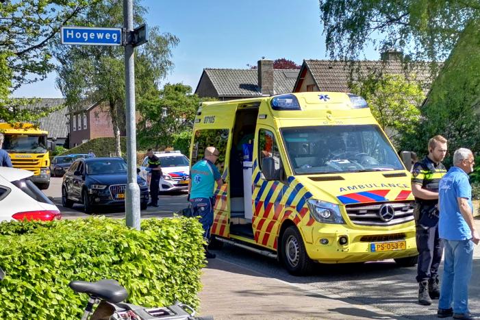 Fietsster gaat onderuit en raakt gewond