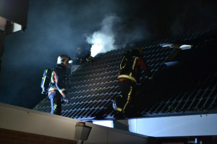 Uitslaande woningbrand