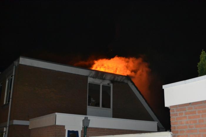 Uitslaande woningbrand