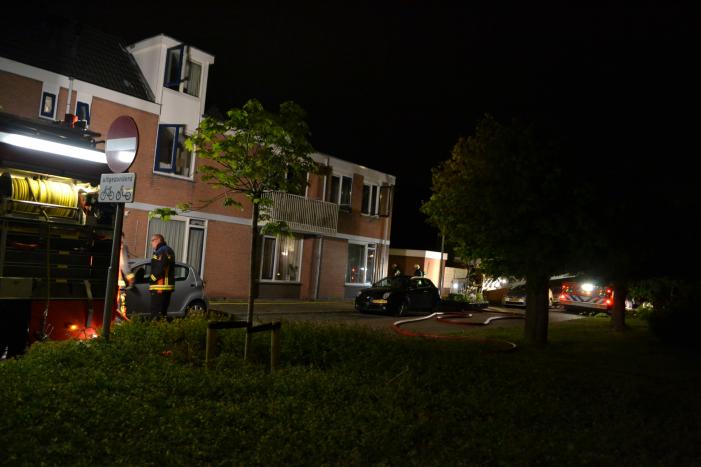 Uitslaande woningbrand