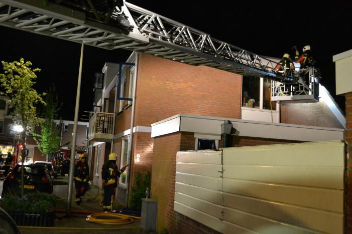 Uitslaande woningbrand