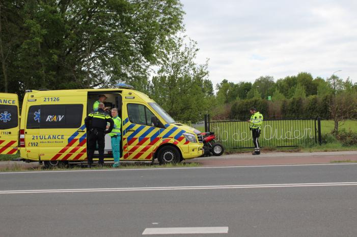Man met driewieler belandt in sloot
