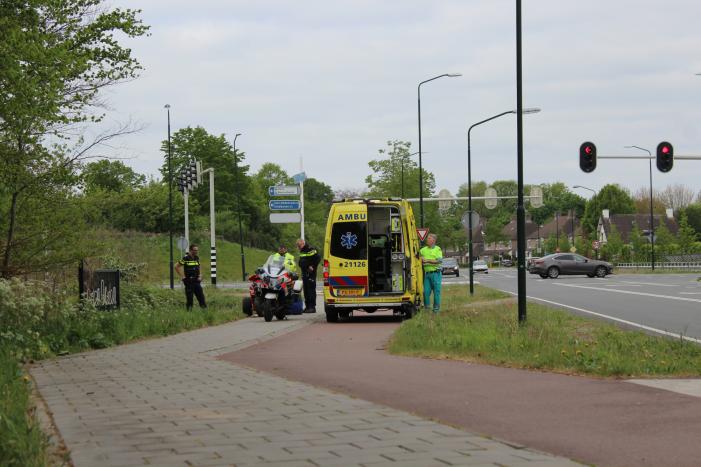 Man met driewieler belandt in sloot