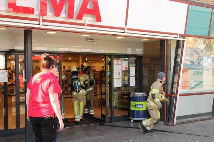 Hema winkelcentrum Emiclaer ontruimd na brand