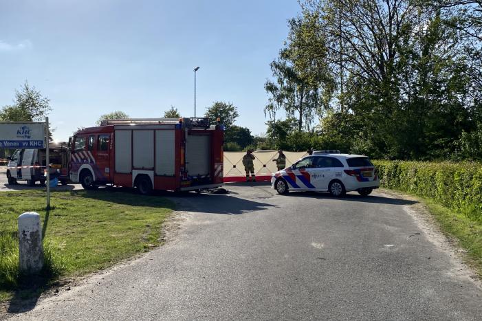 Sportpark De Venen afgezet na incident met bestelbus