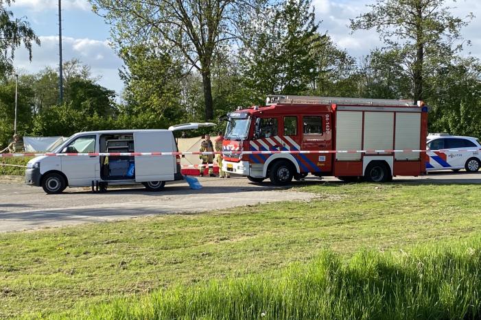 Sportpark De Venen afgezet na incident met bestelbus