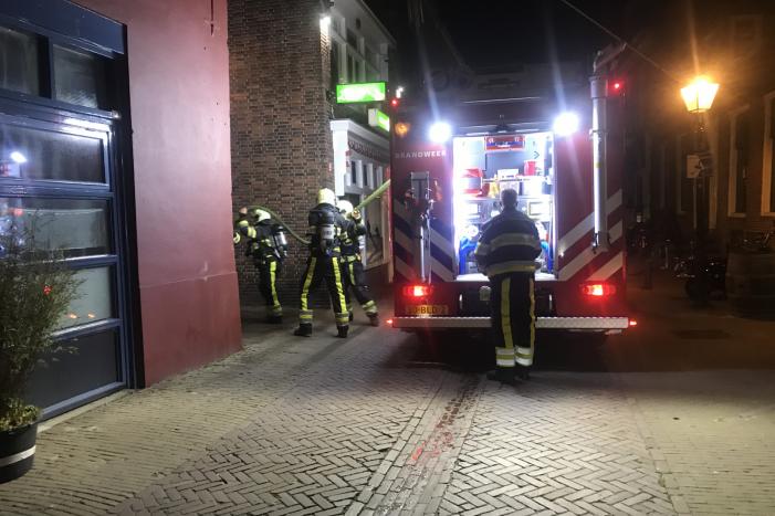 Flinke brand in woning