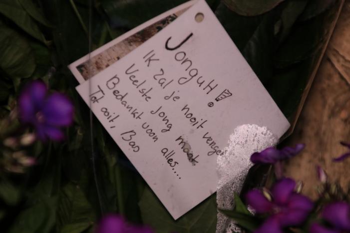 Bloemen op plaats fataal ongeval YMCA-manager