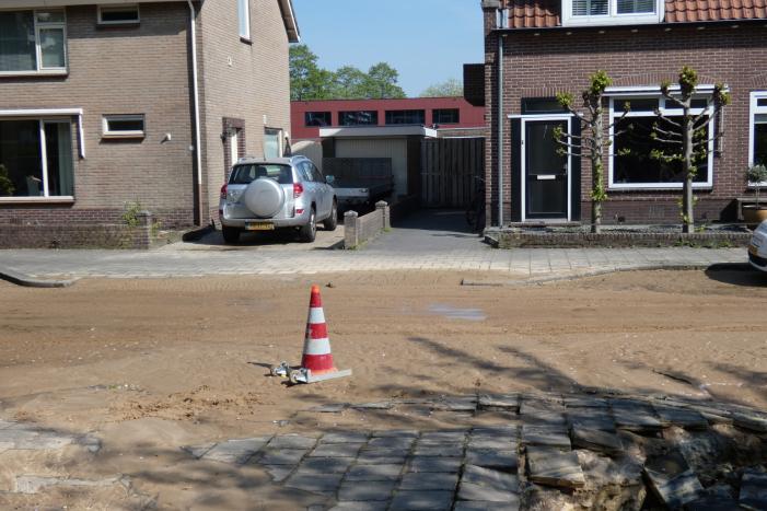 Gesprongen waterleiding zorgt voor verfrissing
