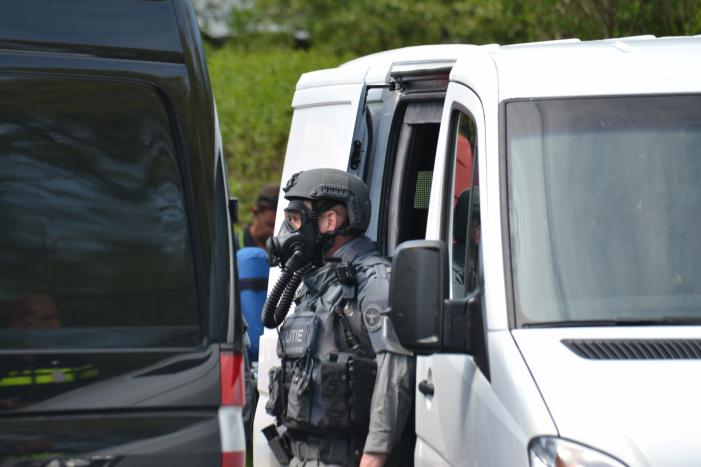 Drugslab aangetroffen in loods