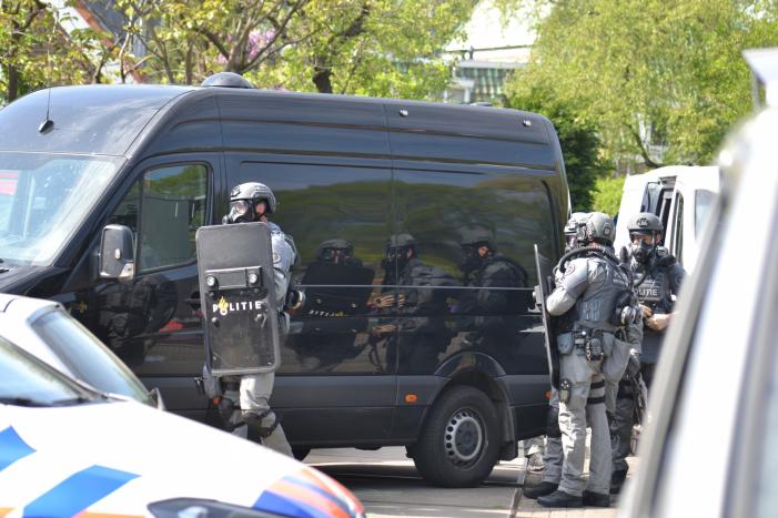 Drugslab aangetroffen in loods