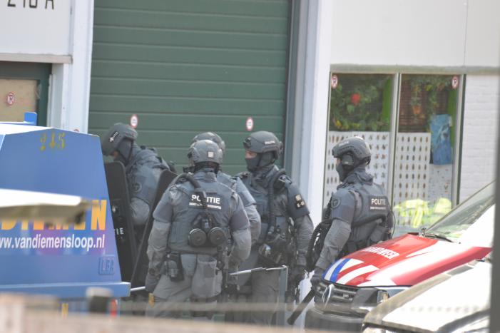 Drugslab aangetroffen in loods