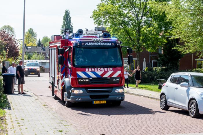 Brandweer rukt uit voor keukenbrand in woning