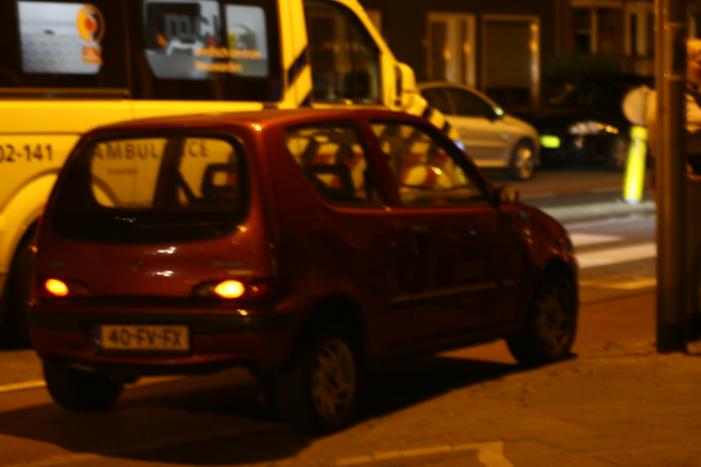 Flinke schade na botsing tussen fietser en automobilist