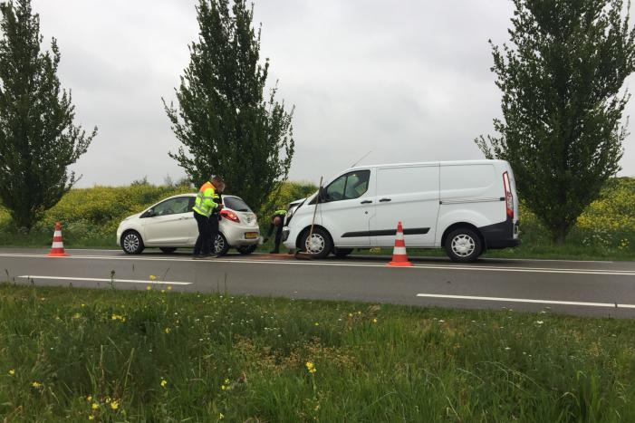 Flinke schade bij kop-staartbotsing