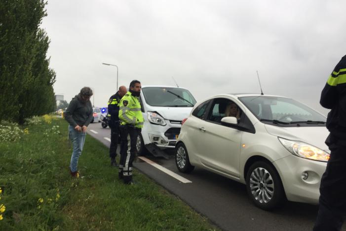 Flinke schade bij kop-staartbotsing