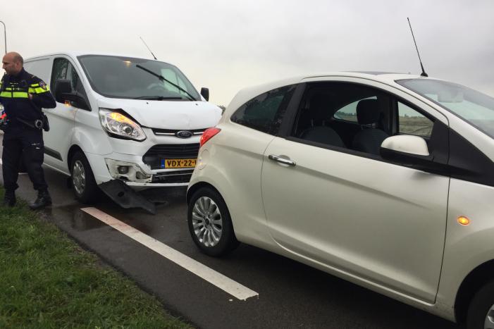Flinke schade bij kop-staartbotsing