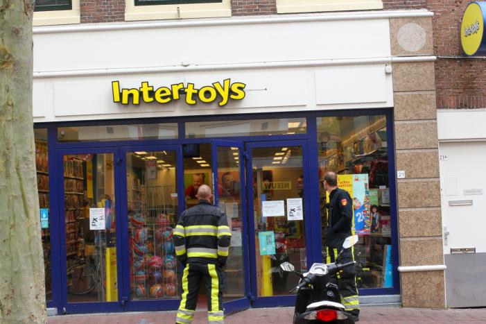 Onderzoek naar vreemde lucht bij Intertoys