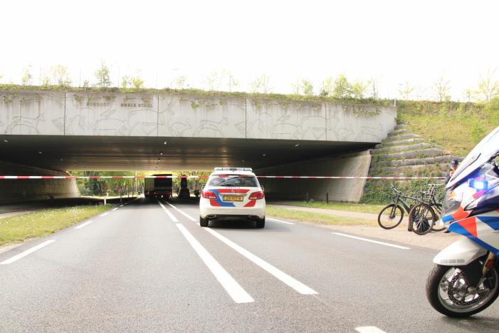 Ernstig ongeval mogelijk met vrachtwagen