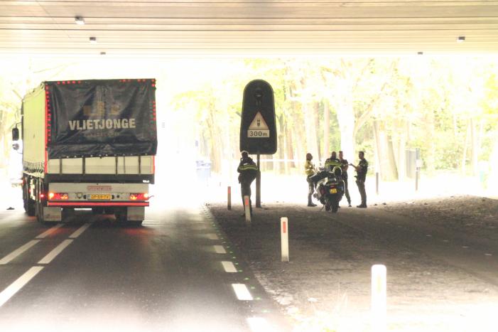 Ernstig ongeval mogelijk met vrachtwagen