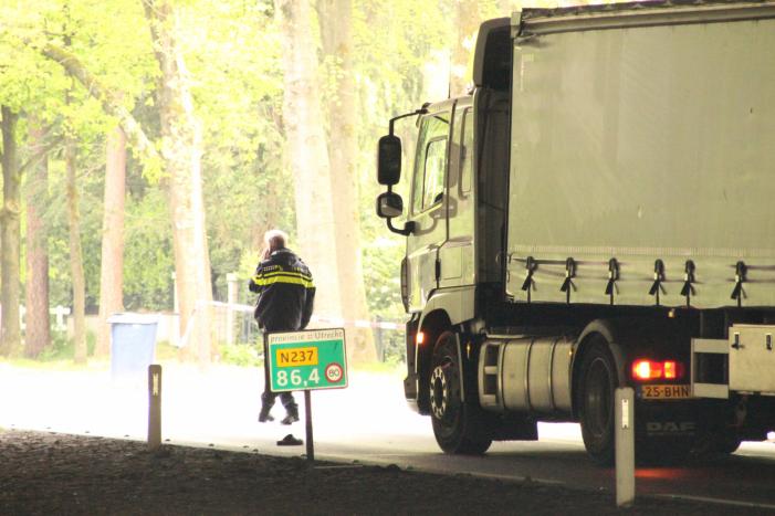 Ernstig ongeval mogelijk met vrachtwagen