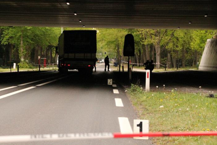 Ernstig ongeval mogelijk met vrachtwagen