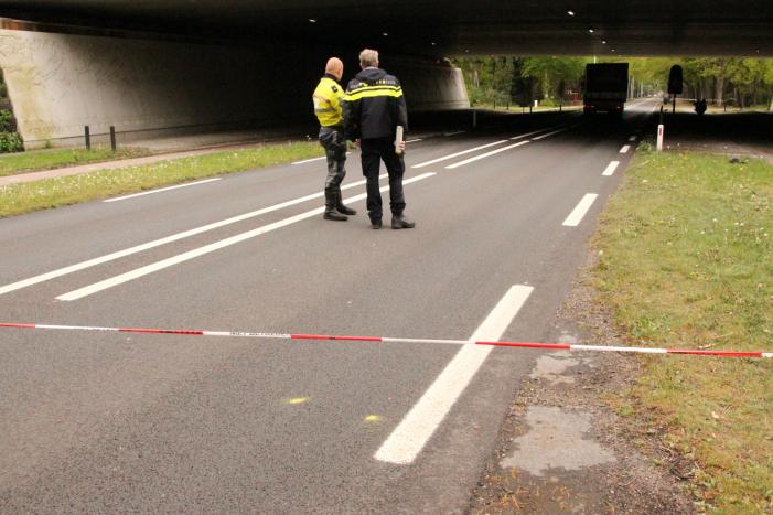 Ernstig ongeval mogelijk met vrachtwagen