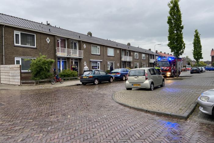 Brand in keuken snel onder controle