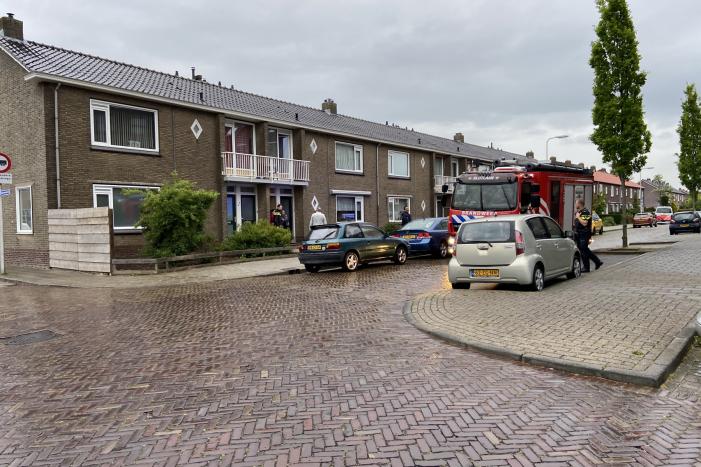 Brand in keuken snel onder controle