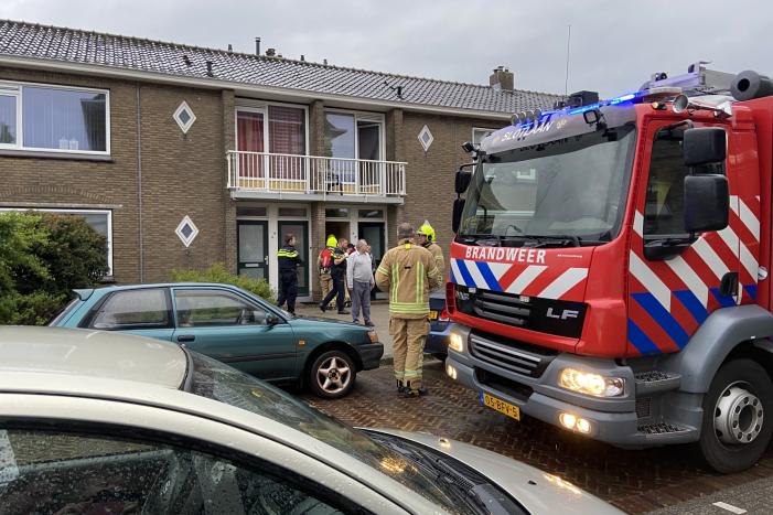 Brand in keuken snel onder controle