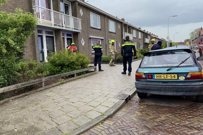 Brand in keuken snel onder controle