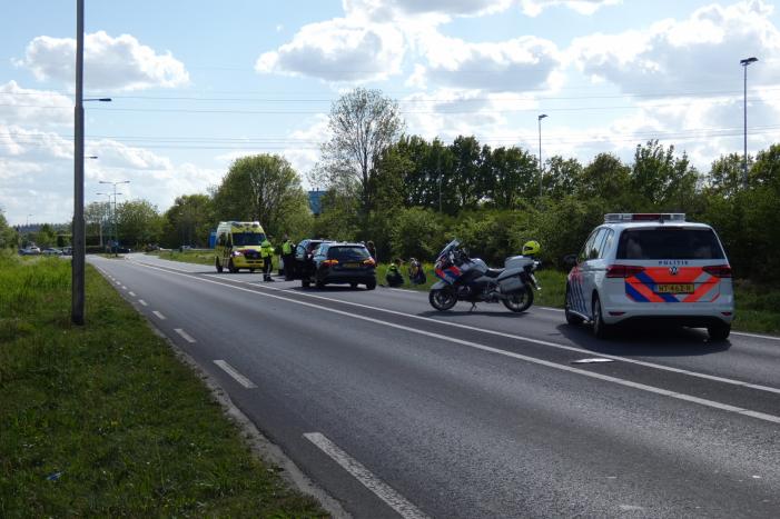 Veel schade na aanrijding