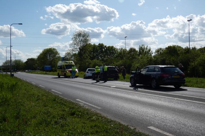 Veel schade na aanrijding