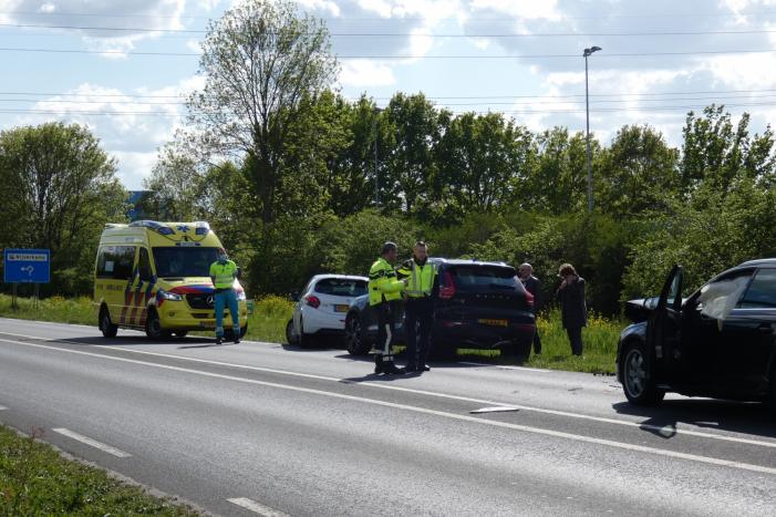 Veel schade na aanrijding