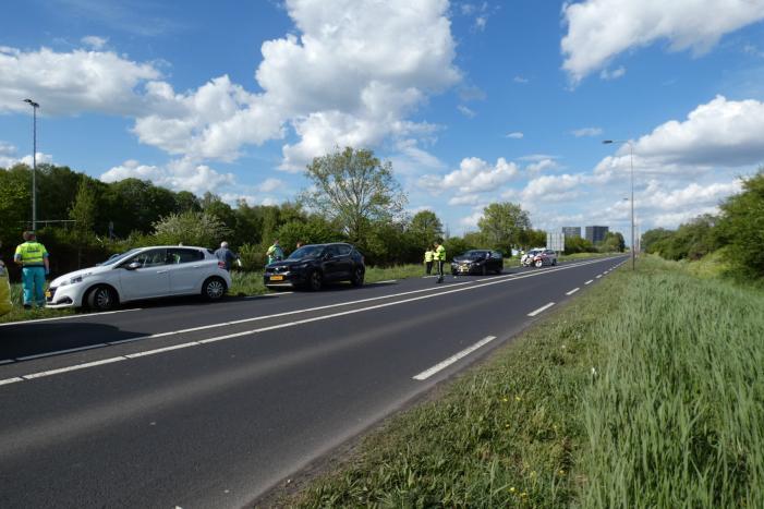 Veel schade na aanrijding