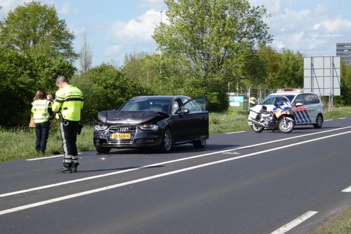 Veel schade na aanrijding