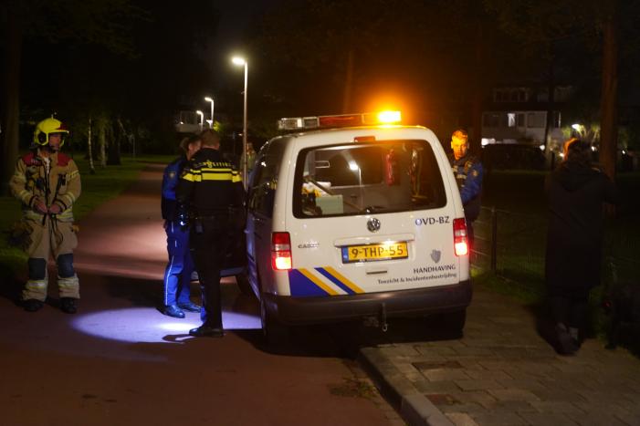 Scooter in het water aangetroffen