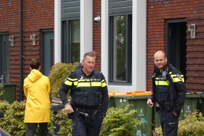 Brand in meterkast van woning