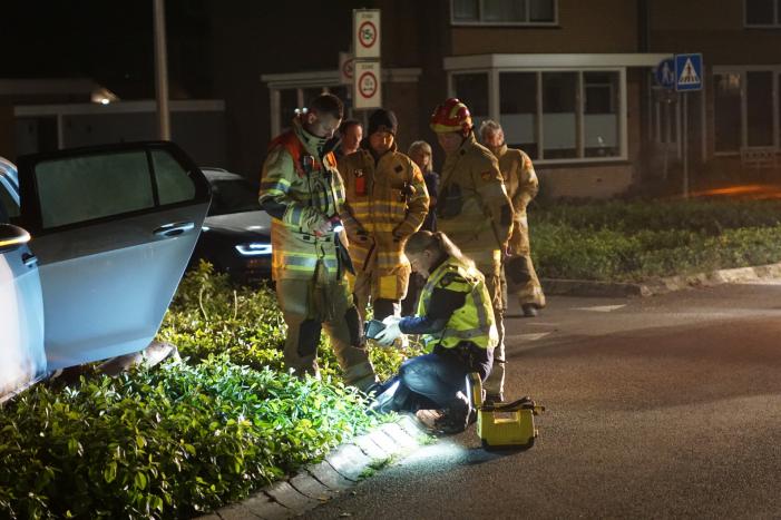 Bestuurder slaat op de vlucht na eenzijdig ongeval