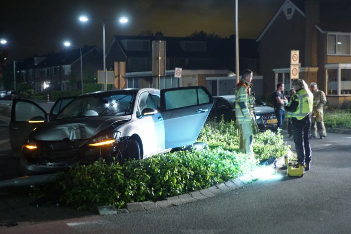 Bestuurder slaat op de vlucht na eenzijdig ongeval