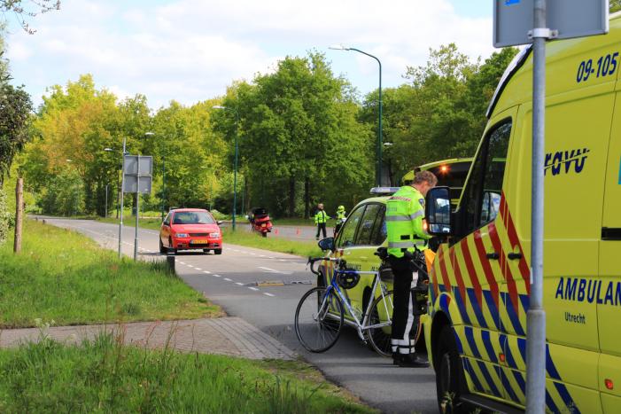 Wielrenner onderuit tijdens toertocht