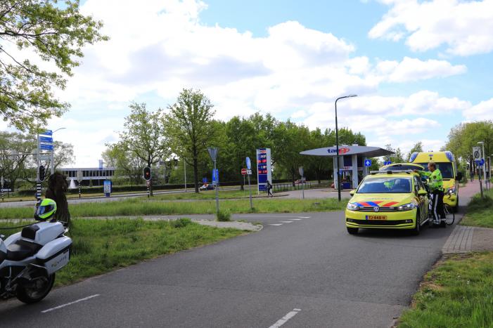 Wielrenner onderuit tijdens toertocht